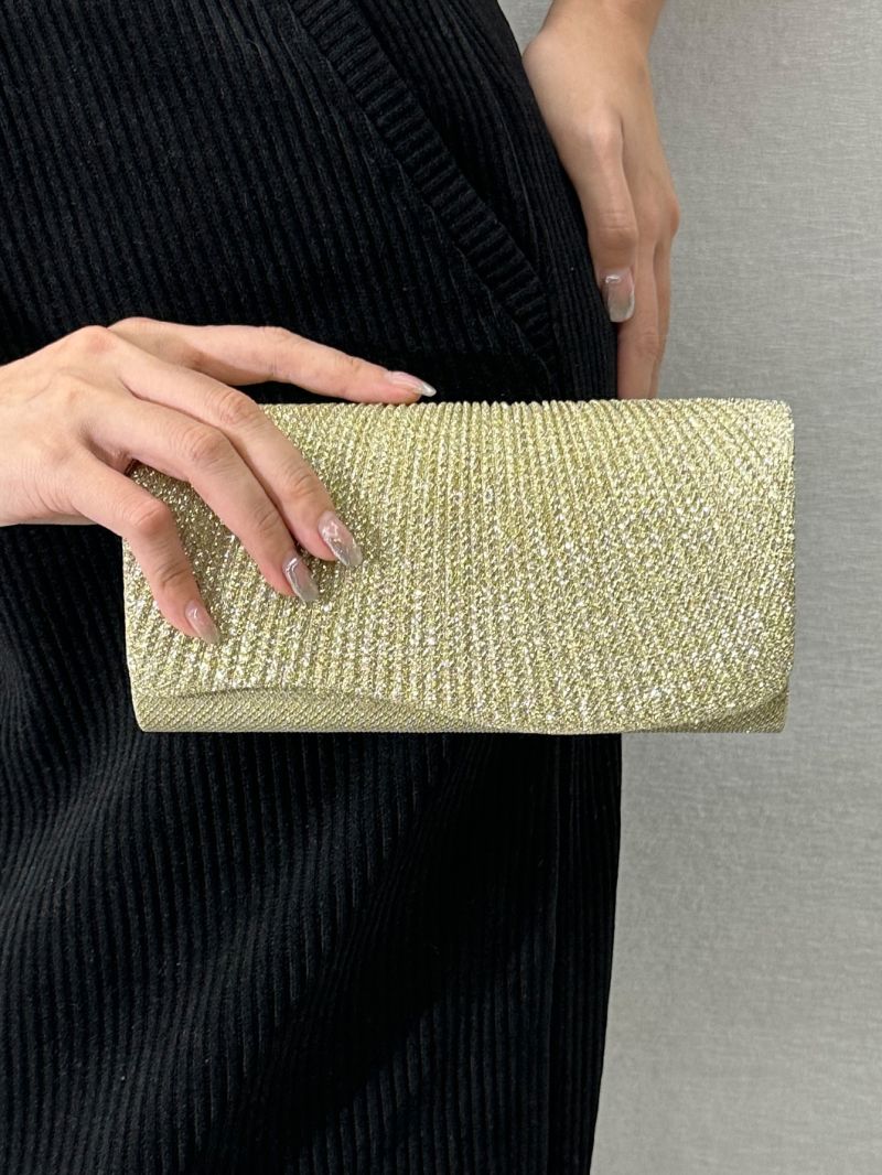 Mini Glitter Flap Square Bag