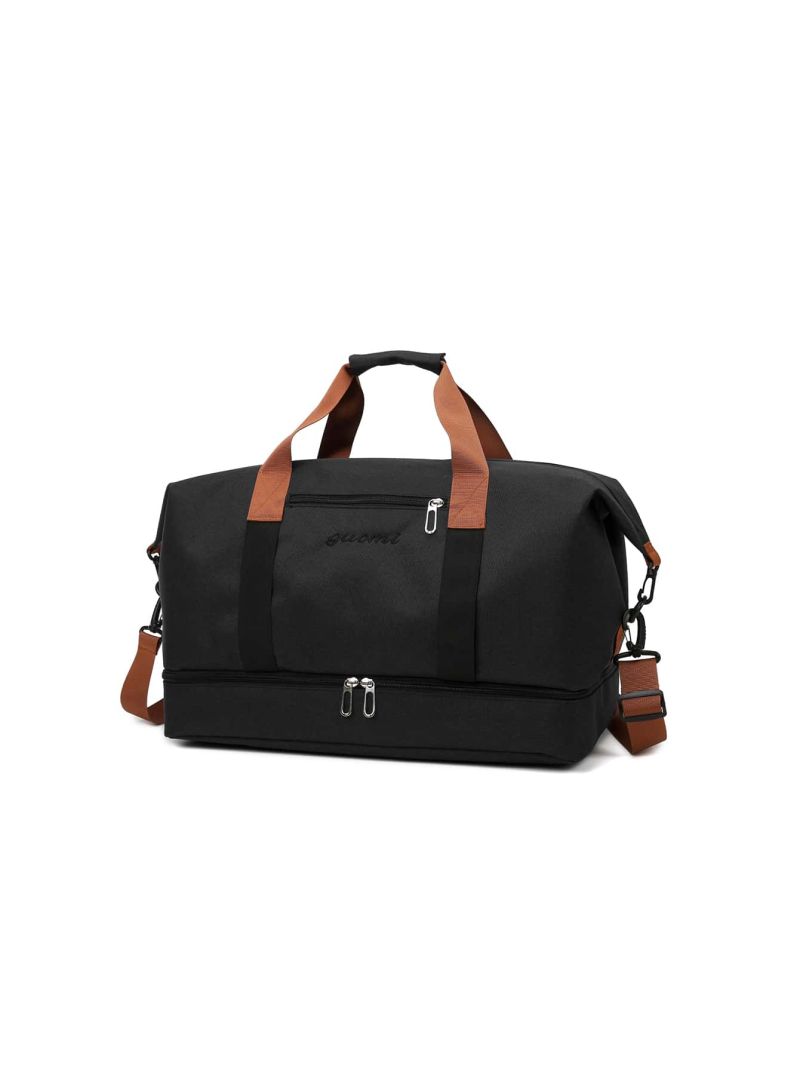 Letter Graphic Duffel Bag