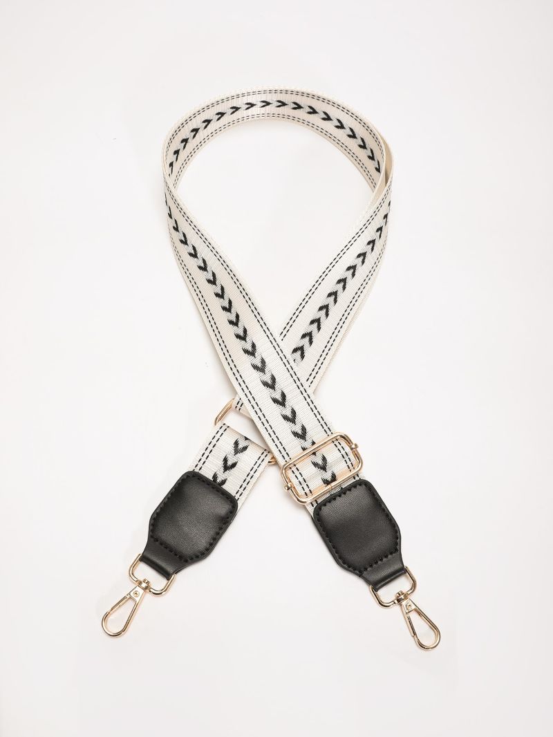 Colorblock Graphic Bag Strap