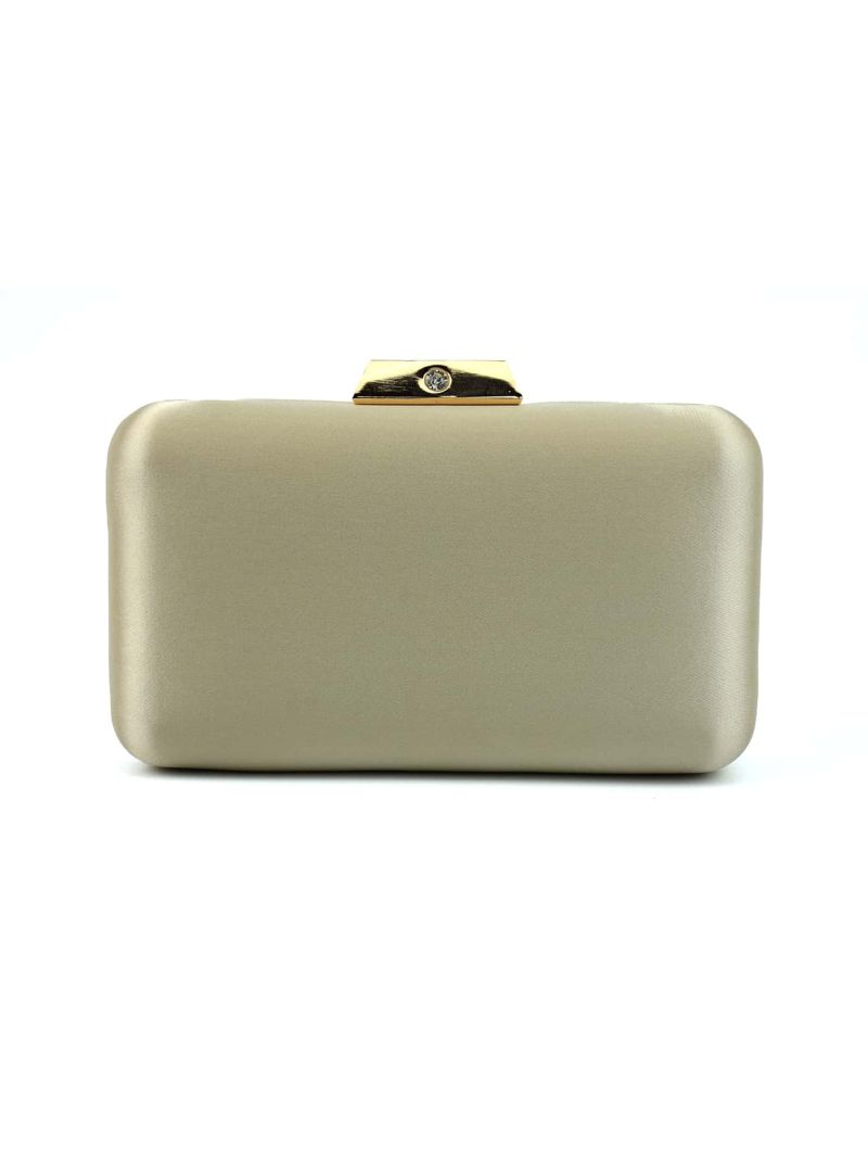 Mini Rhinestone Decor Chain Box Bag