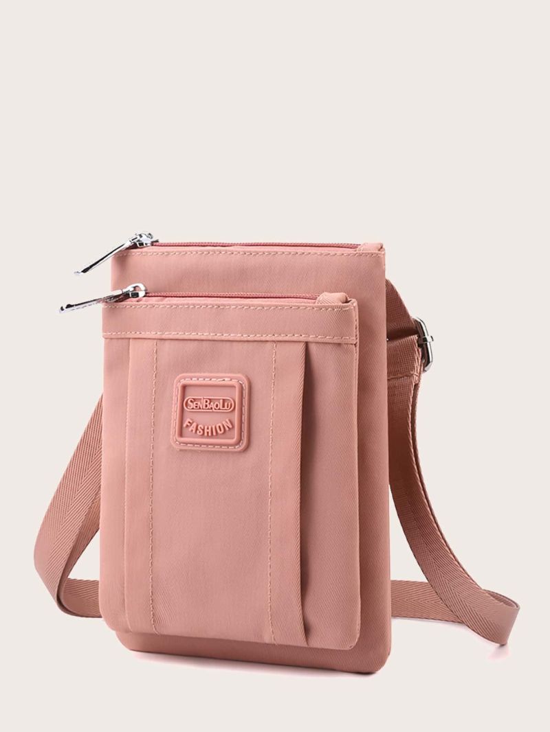 Letter Patch Decor Phone Wallet