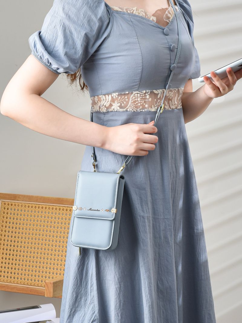 Floral Graphic Flap Phone Wallet