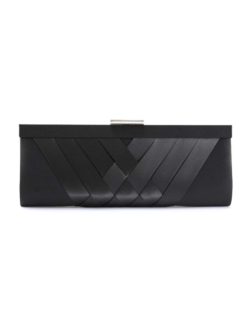 Mini Weave Embossed Chain Square Bag