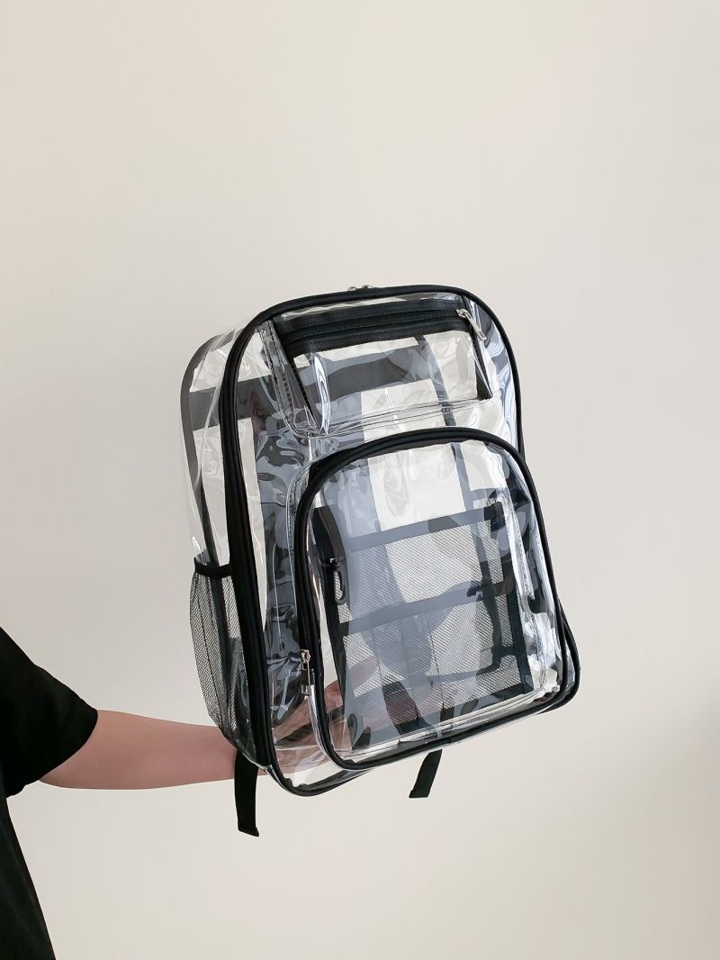 Clear Pocket Front Classic Backpack
