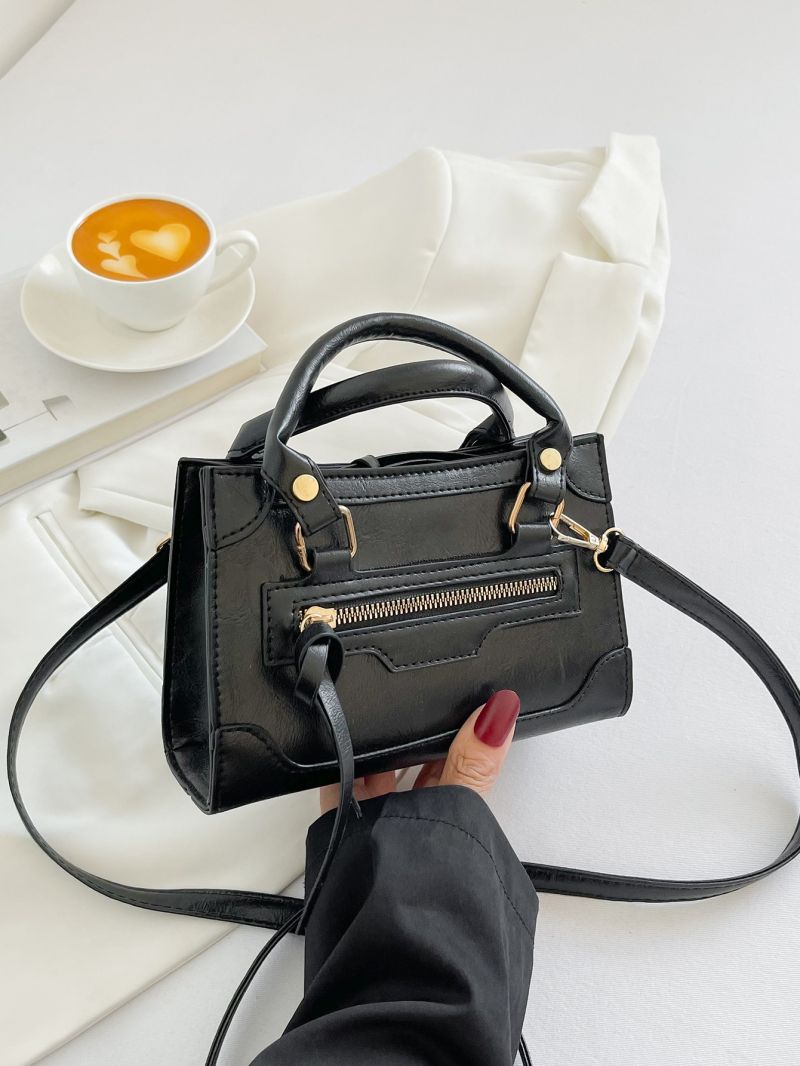 Mini Double Handle Square Bag