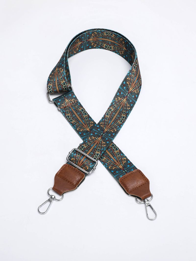Geometric Pattern Bag Strap