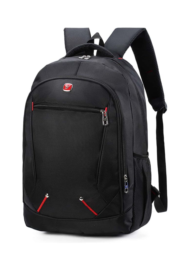 Men Letter Patch Backpack