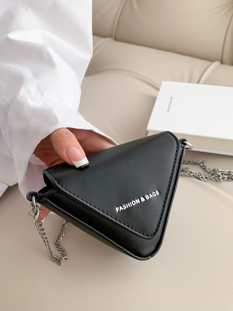 Mini Letter Graphic Chain Novelty Bag