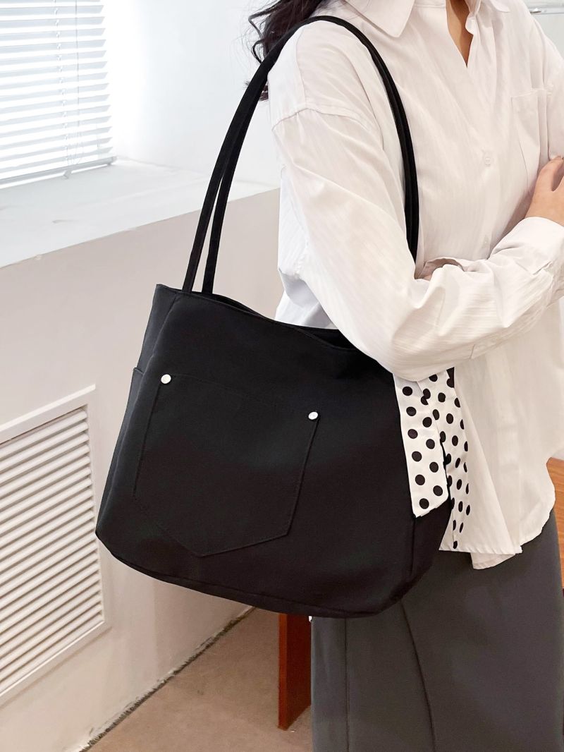 Polka Dot Twilly Scarf Decor Shopper Bag