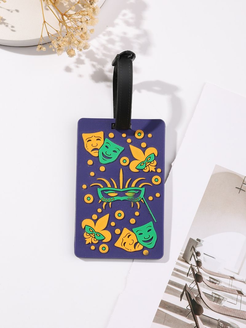 Cartoon Pattern Luggage Tag