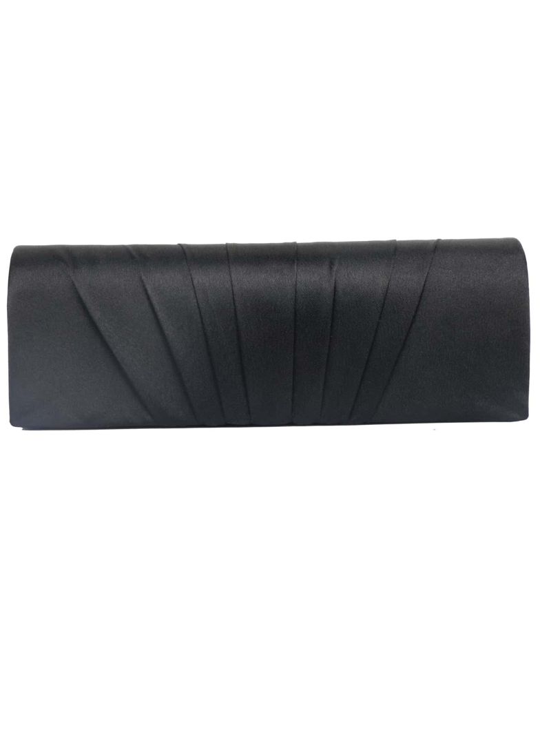 Ruched Detail Flap Square Bag