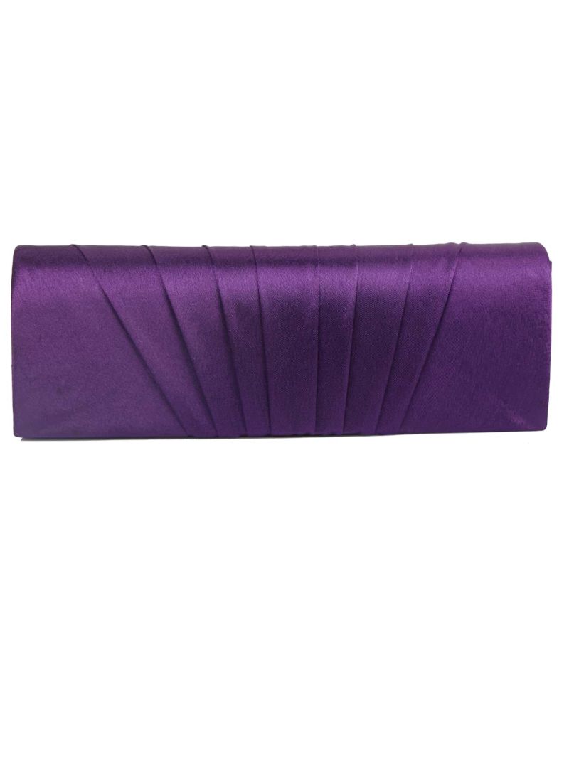 Ruched Detail Flap Square Bag