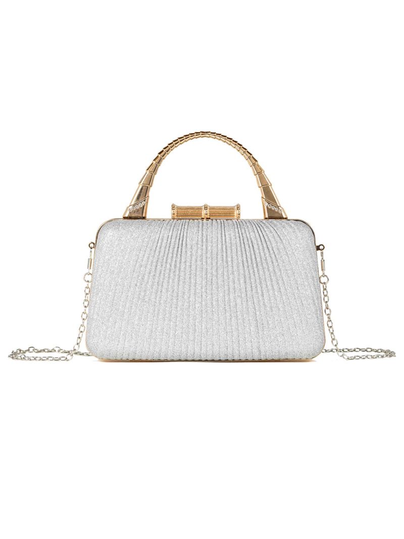Mini Glitter Chain Box Bag