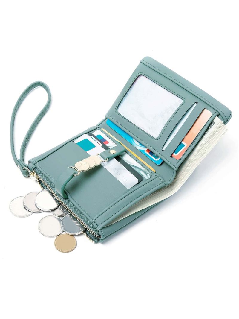 Stitch Detail Small Wallet