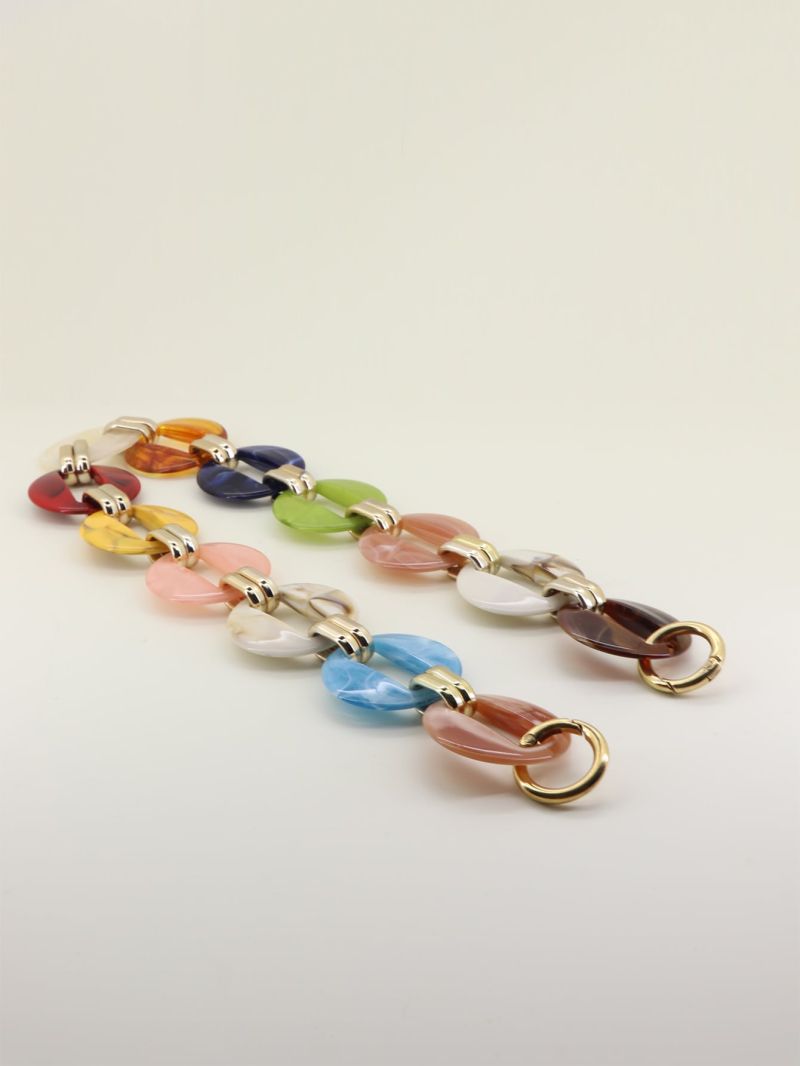 Random Color Marble Pattern Bag Strap