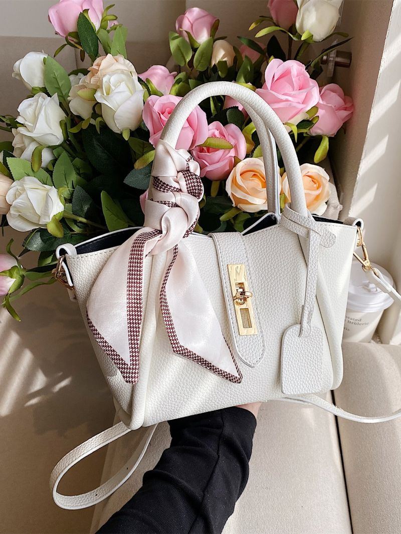 Twilly Scarf Square Bag With Bag Charm