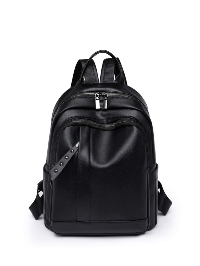 Minimalist Studded Decor Classic Backpack