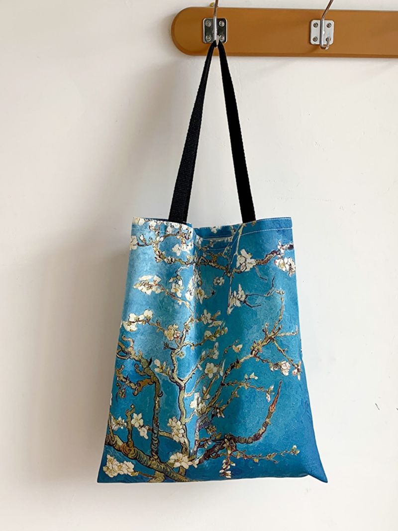 Floral Graphic Shopper Bag