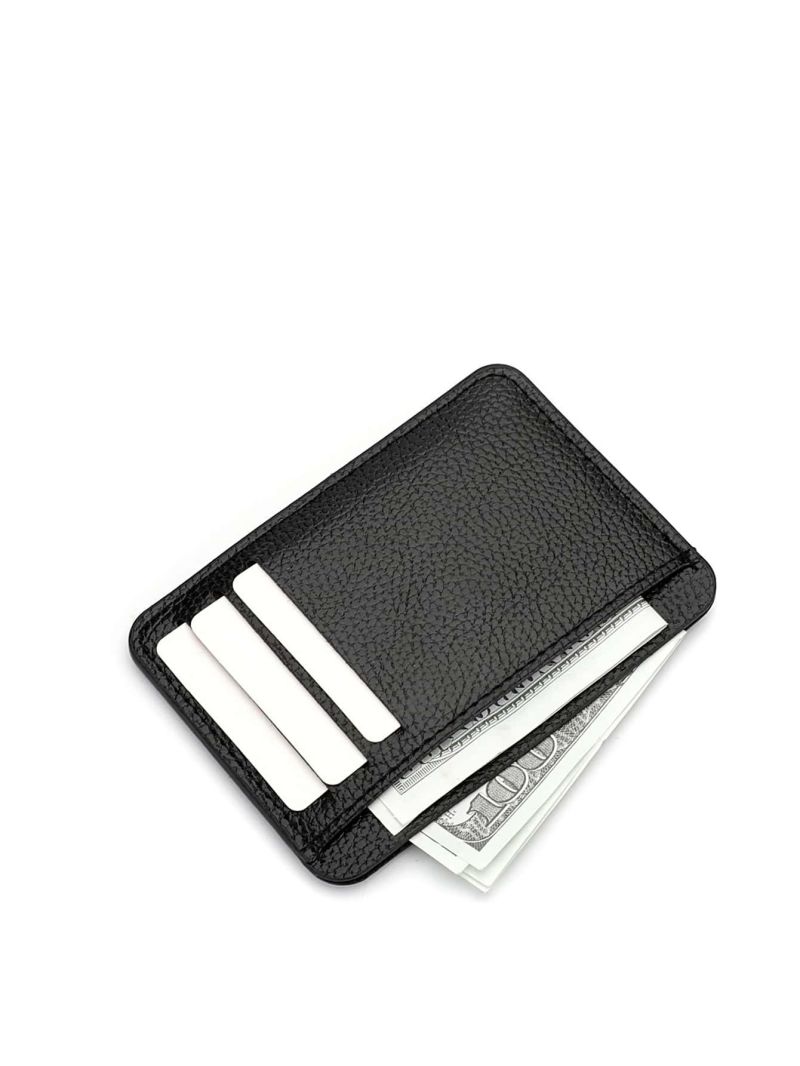 9 Card Slots Ultra-thin Zipper Credit Card Holder Men's Wallet Slim Simplicity Coin Purse Wallet Cardholder Bag