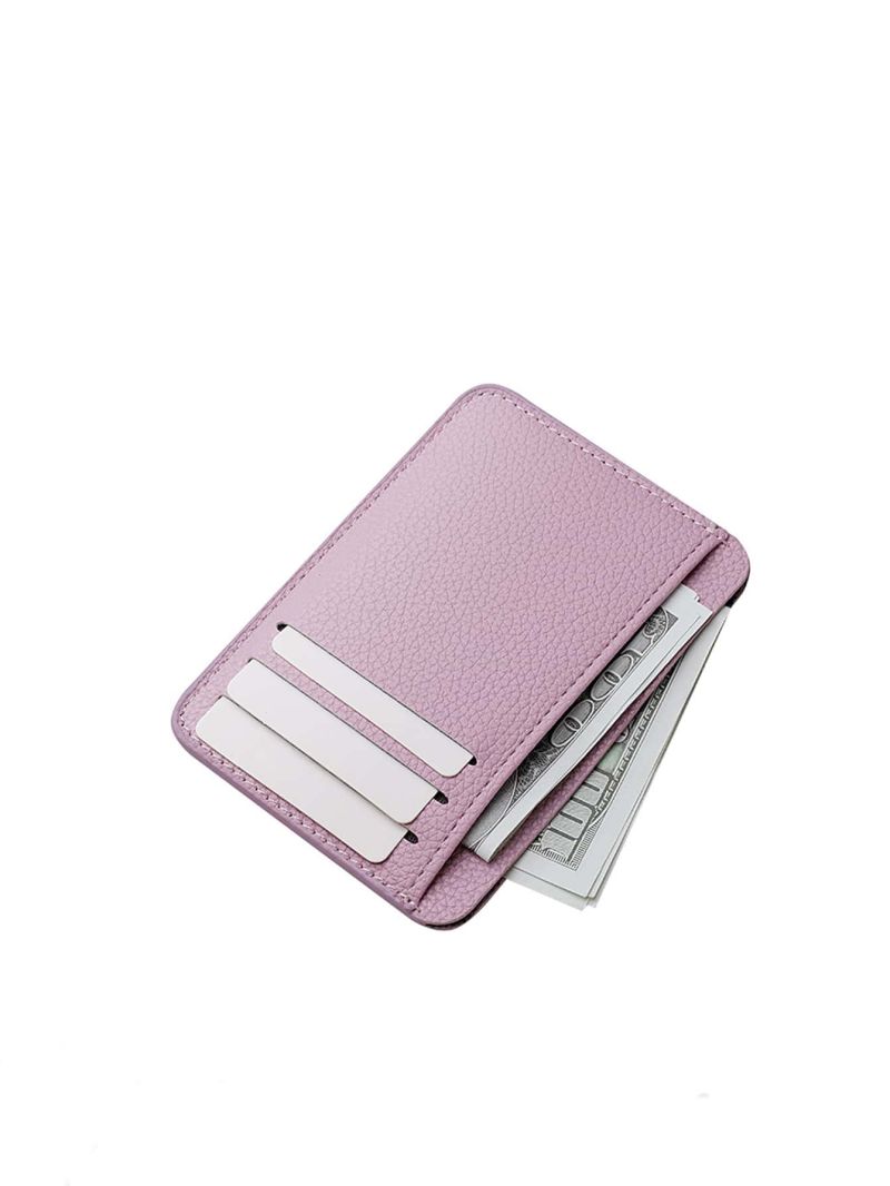 9 Card Slots Ultra-thin Zipper Credit Card Holder Men's Wallet Slim Simplicity Coin Purse Wallet Cardholder Bag
