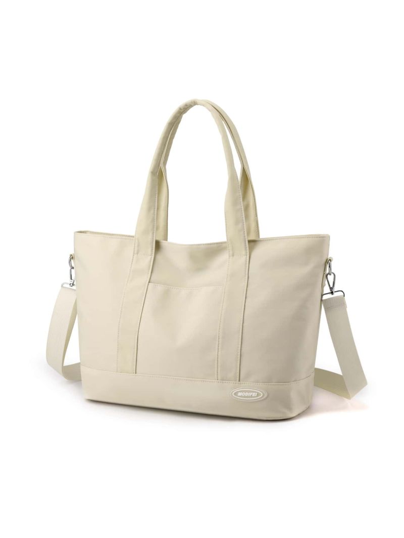 Letter Graphic Shopper Bag