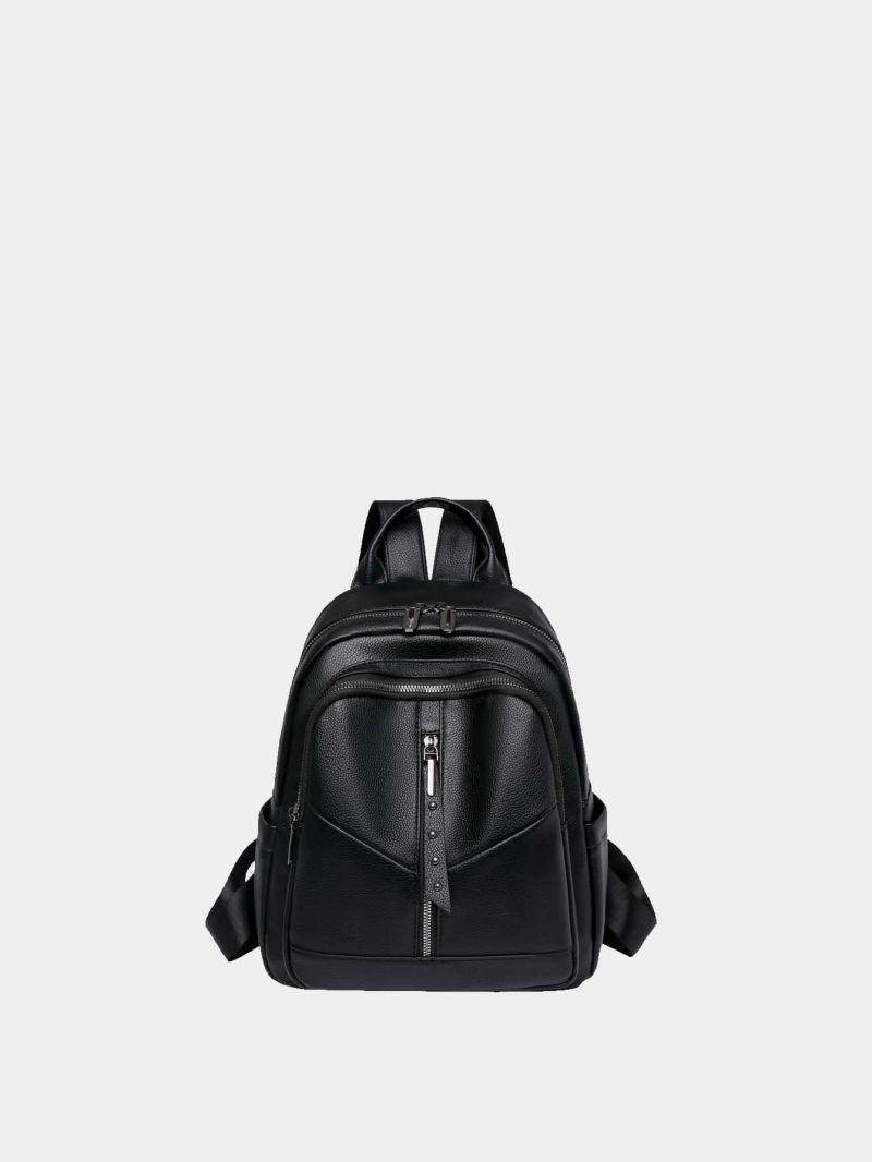 Minimalist Studded Decor Classic Backpack