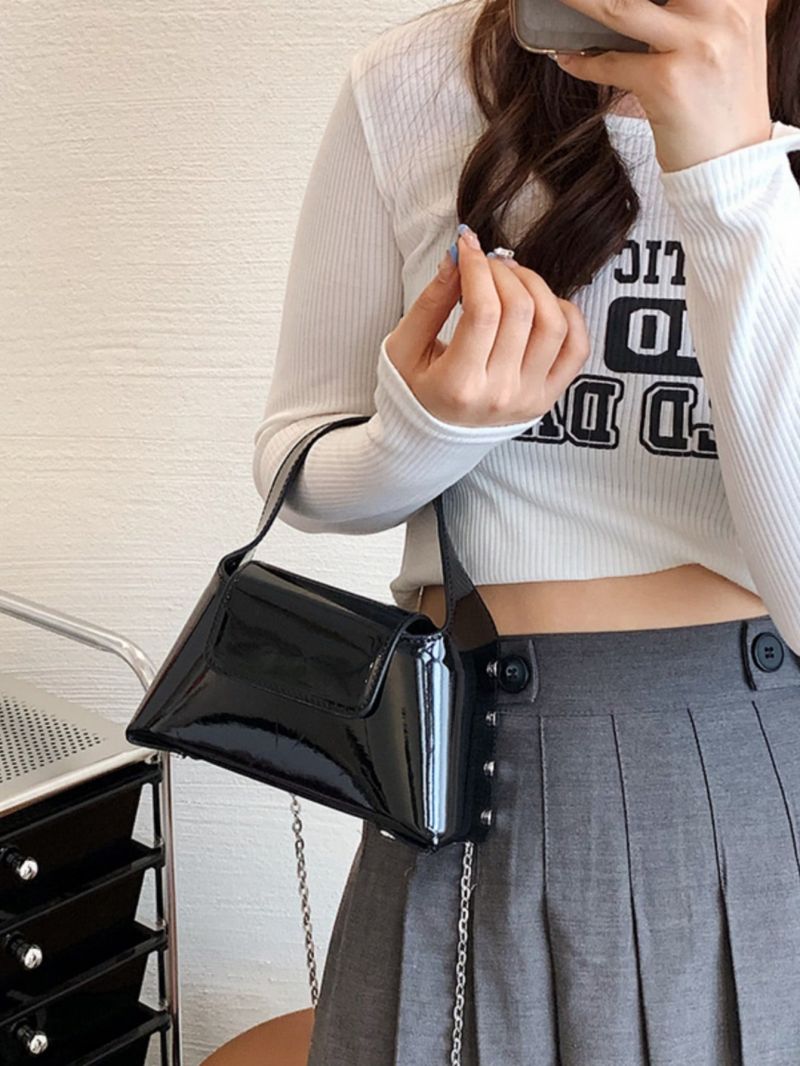 Minimalist Flap Square Bag