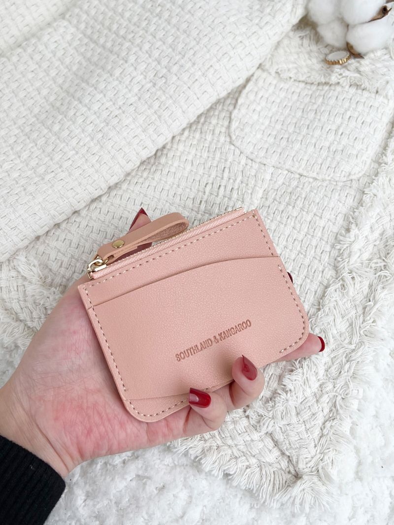 Letter Embossed Card Holder