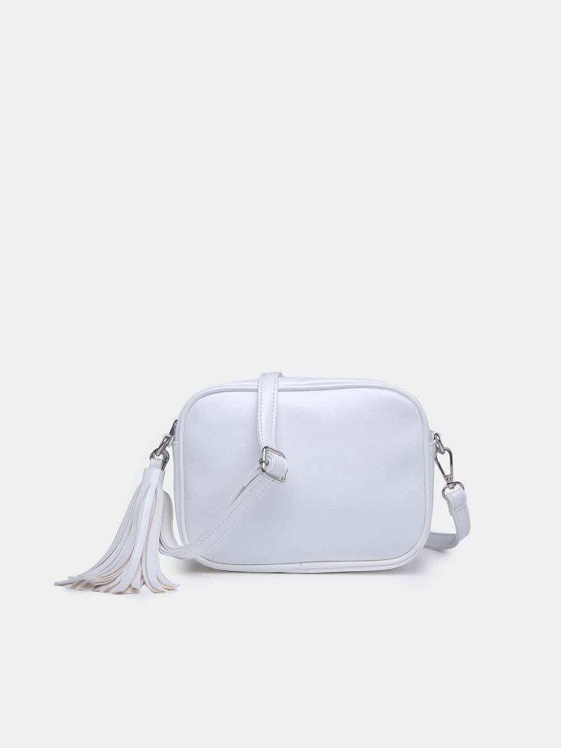 Tassel Decor Square Bag