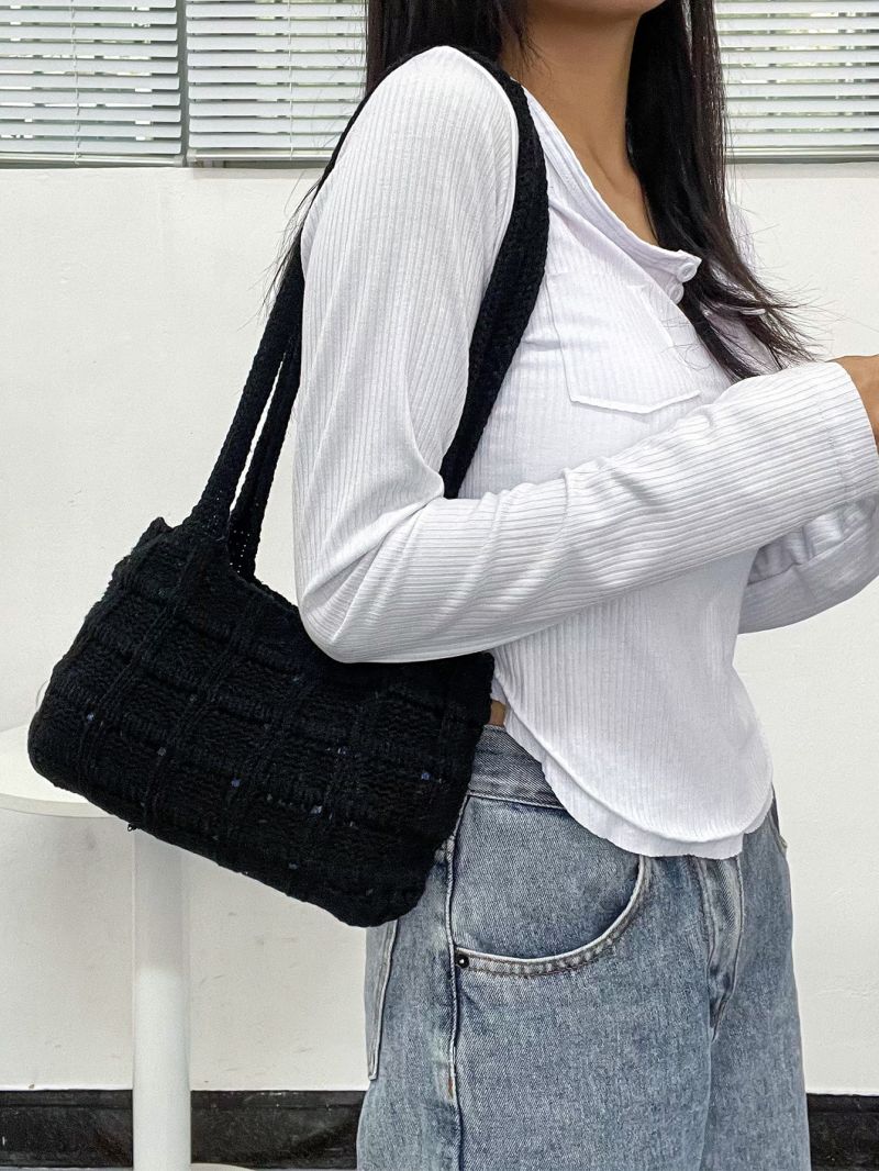 Minimalist Crochet Bag