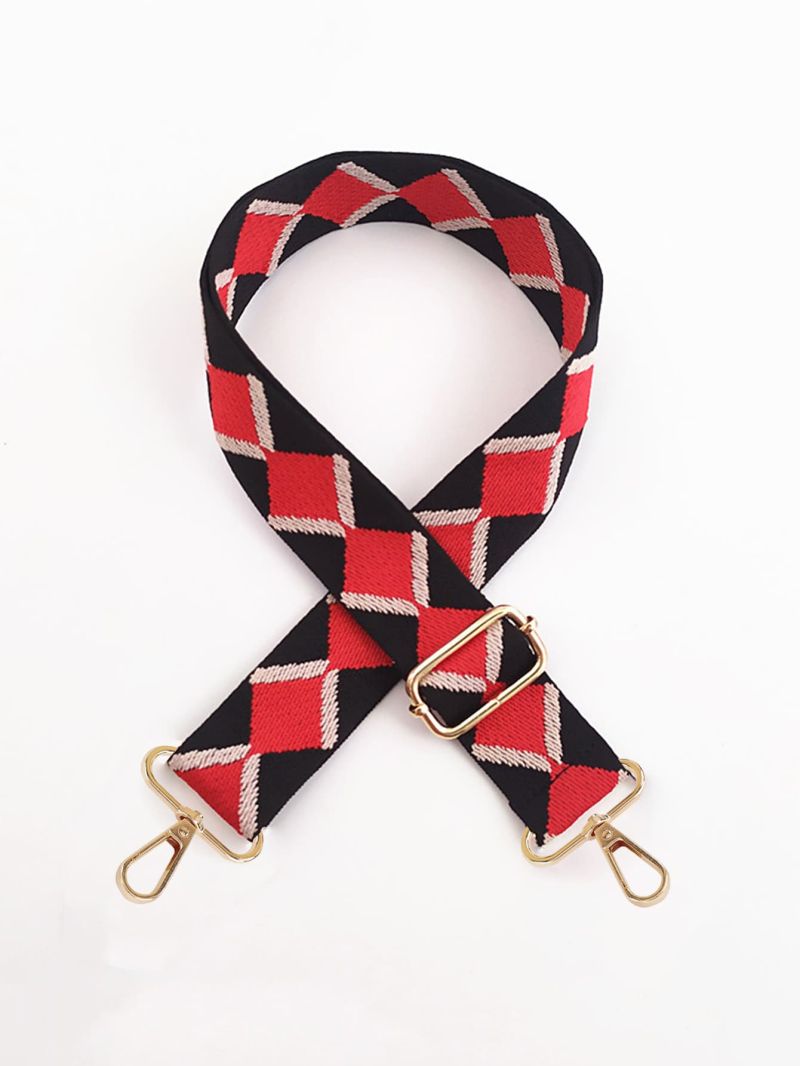 New Nylon Bag Strap Women Shoulder Crossbody Bag Belt Colorful Wide Strap Bag Part Accessories