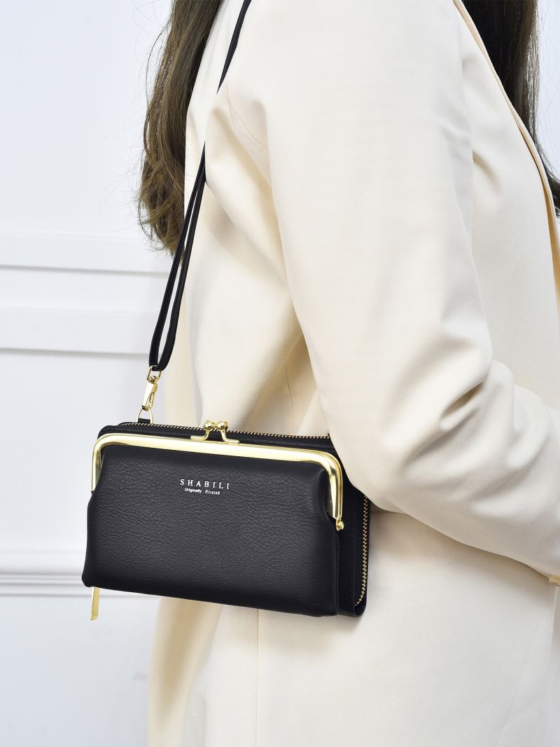 Letter Graphic Phone Wallet