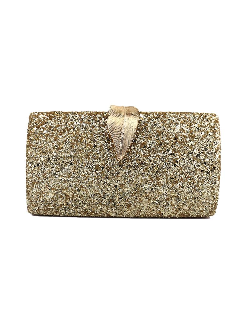 Mini Glitter Decor Chain Box Bag