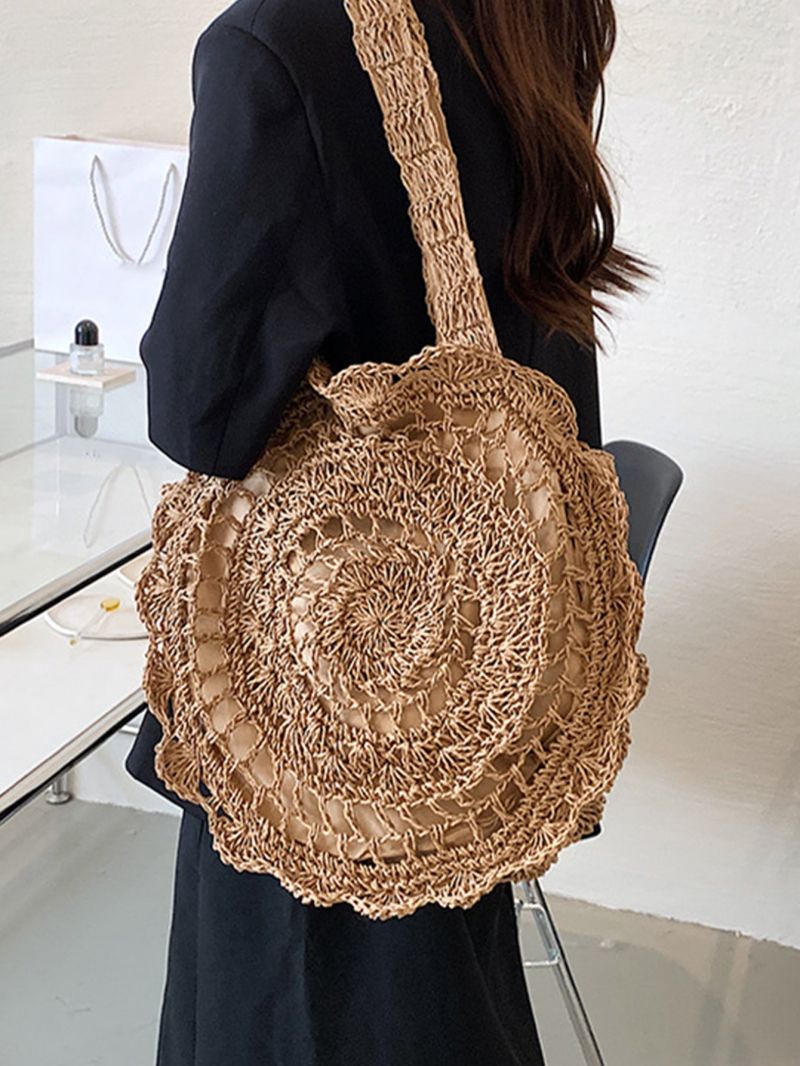 Minimalist Large Capacity Straw Bag