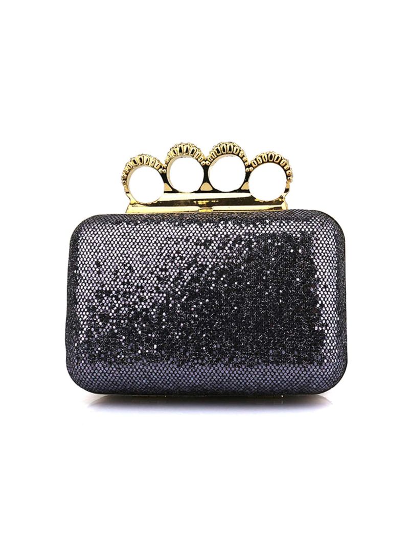 Mini Glitter & Rhinestone Decor Box Bag