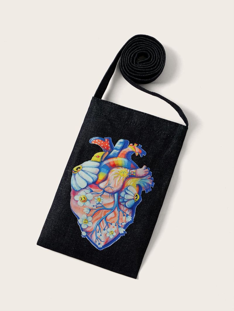 X The heart of artist by annetcart Graphic Pattern Phone Wallet
