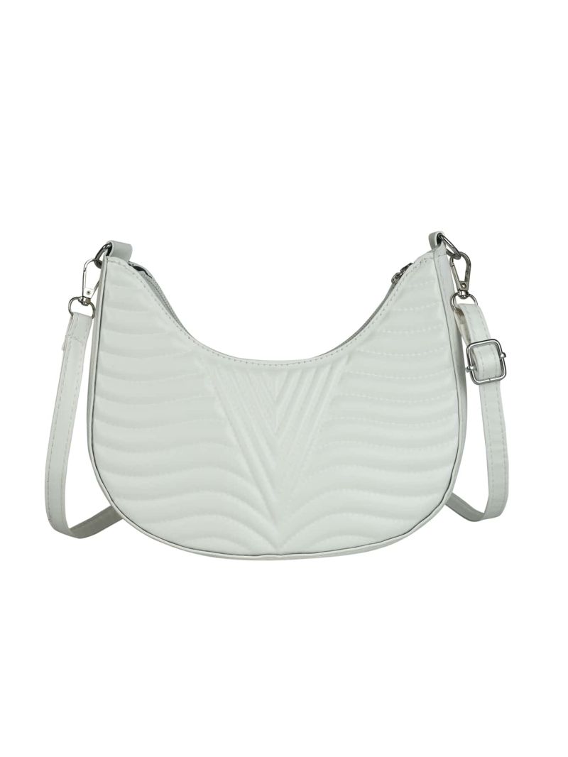Minimalist Quilted Crossbody Bag