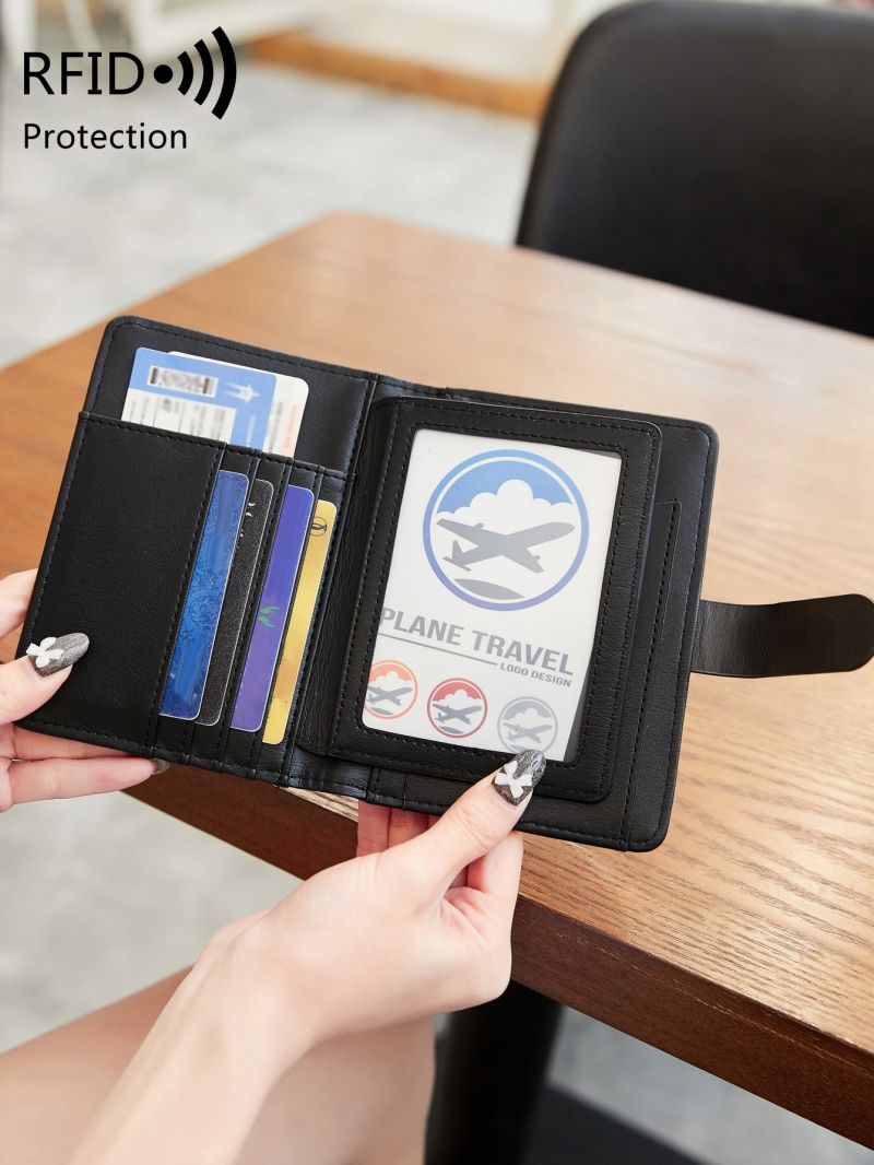 Airplane Graphic Passport Case