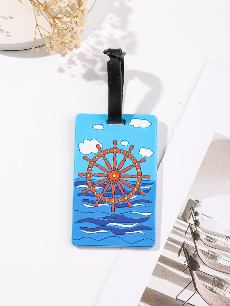 Graphic Pattern Luggage Tag