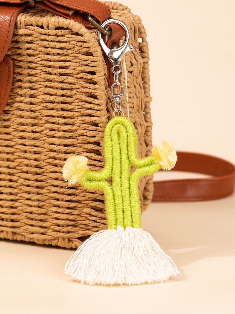 Cactus Design Bag Charm