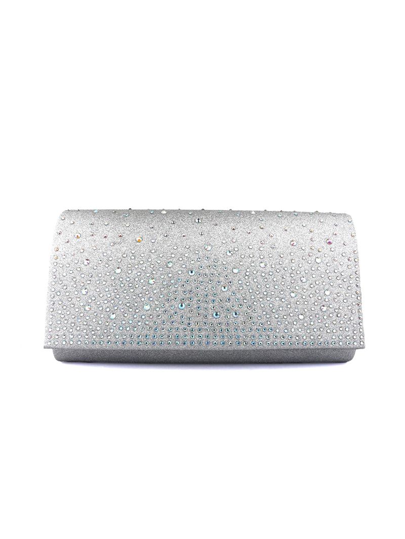 Mini Glitter Flap Square Bag