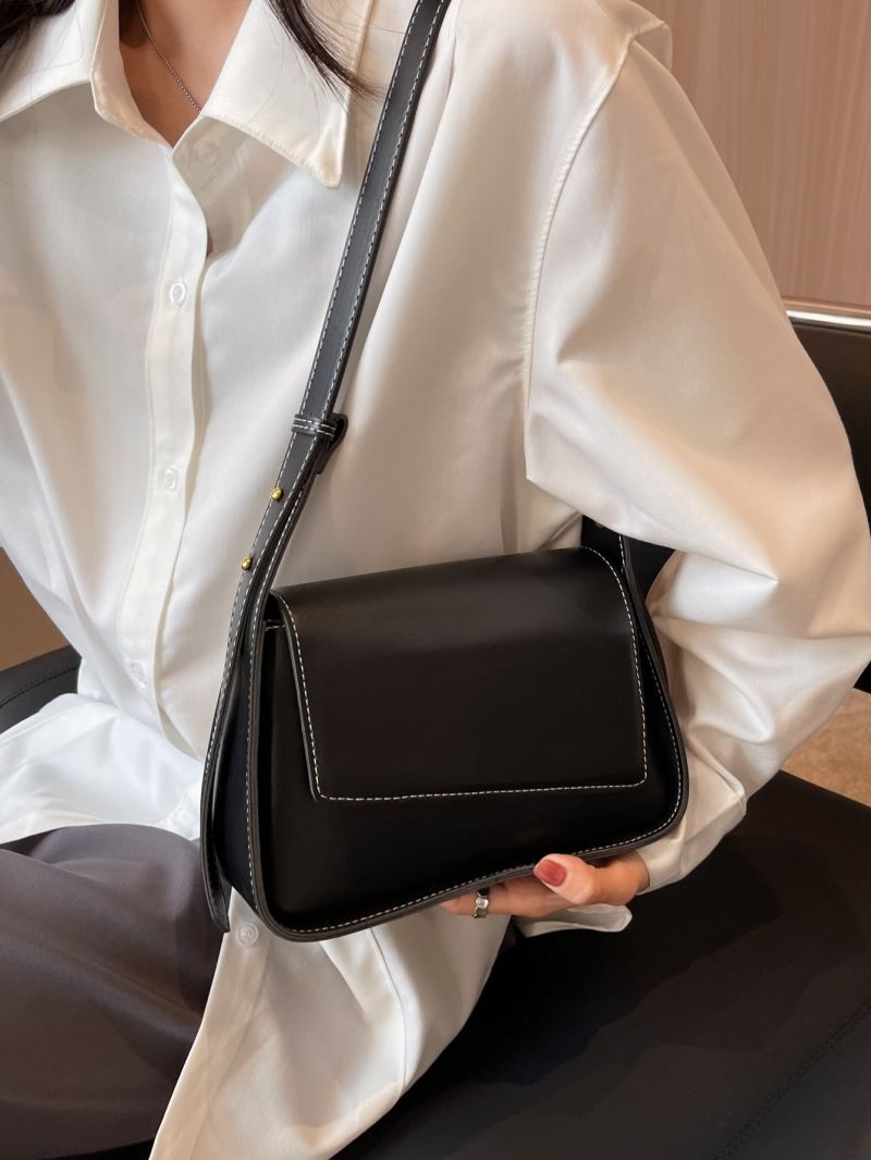 Minimalist Flap Square Bag
