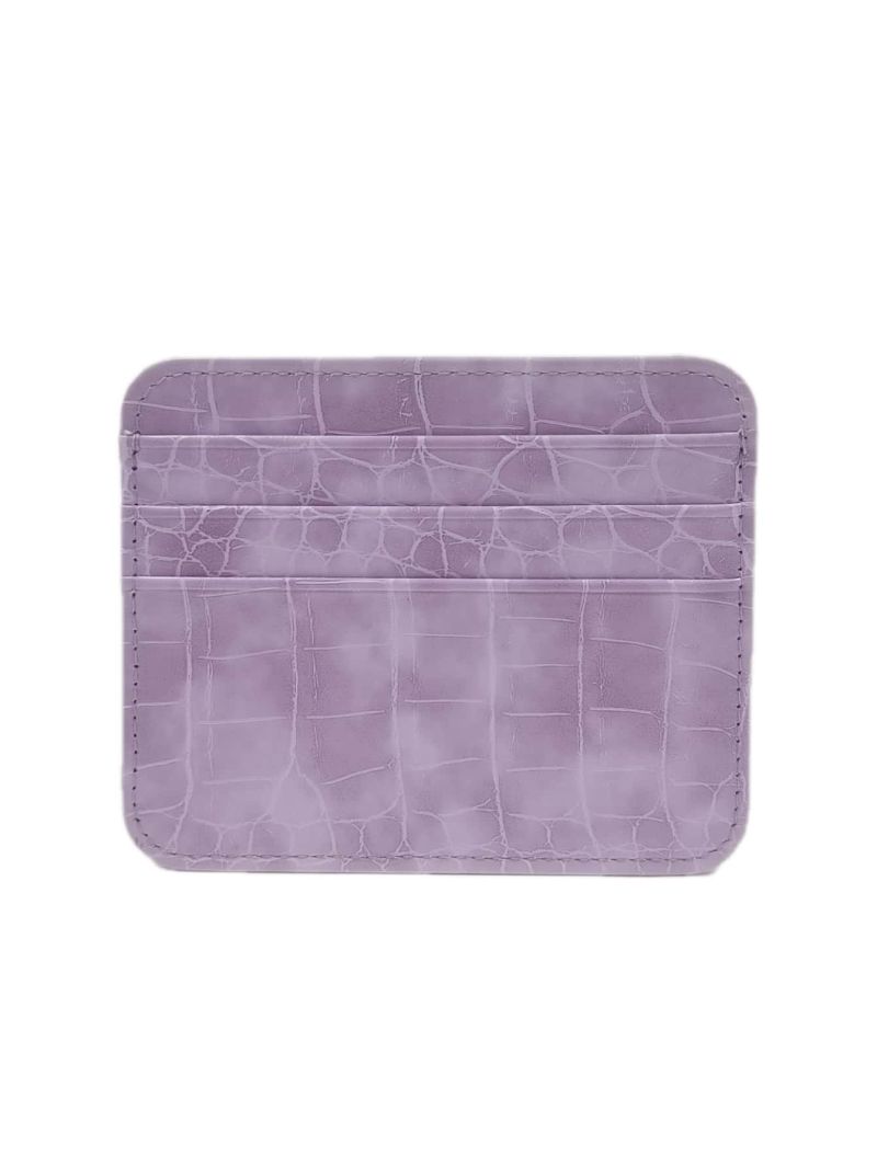 Crocodile Embossed Card Holder