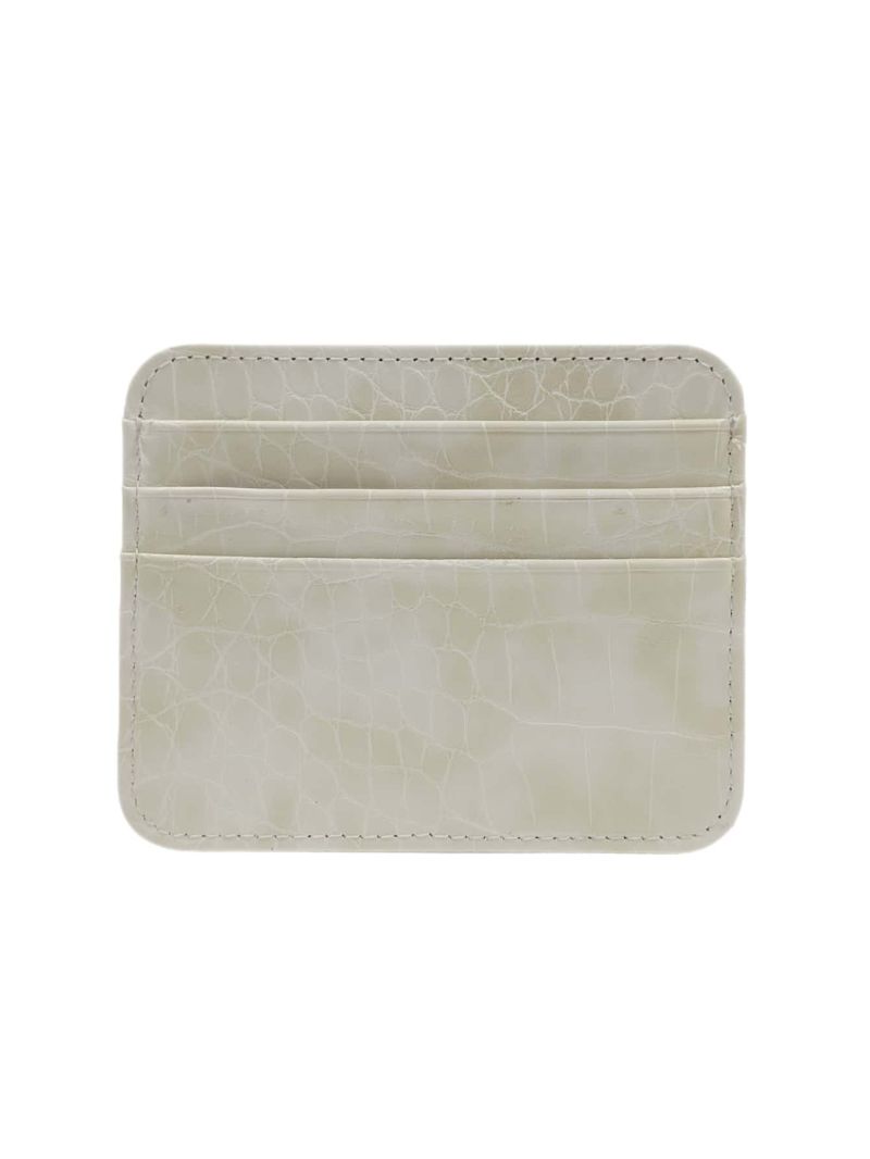 Crocodile Embossed Card Holder