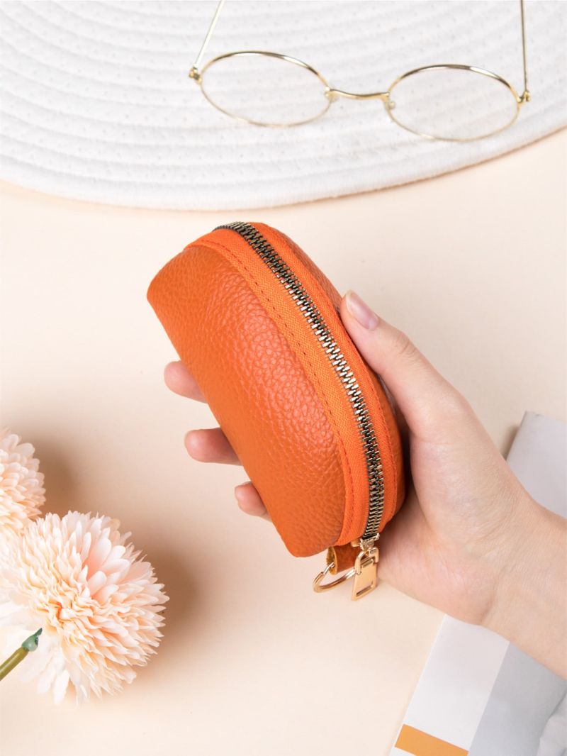 Litchi Embossed Key Case