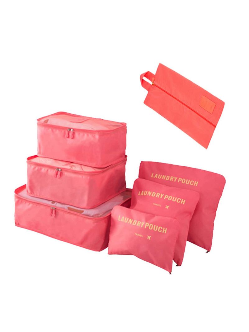 7Pcs Set Portable Travel Storage Bag Multi-Function Clothing Packing Bag Landry Pouch For Travel