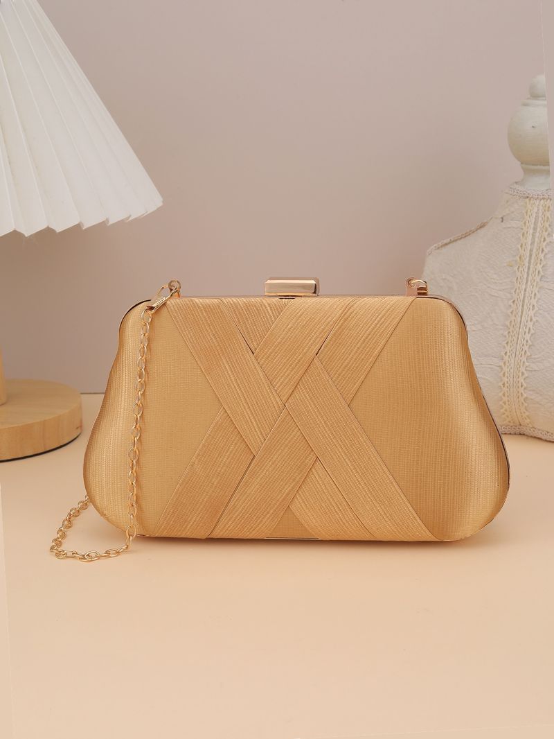 Minimalist Box Bag Clip Top Small For Party