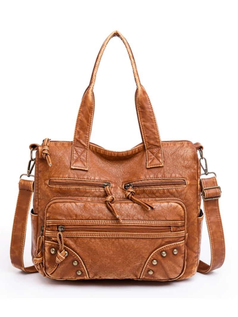 Vintage Design Tote Bag Double Handle