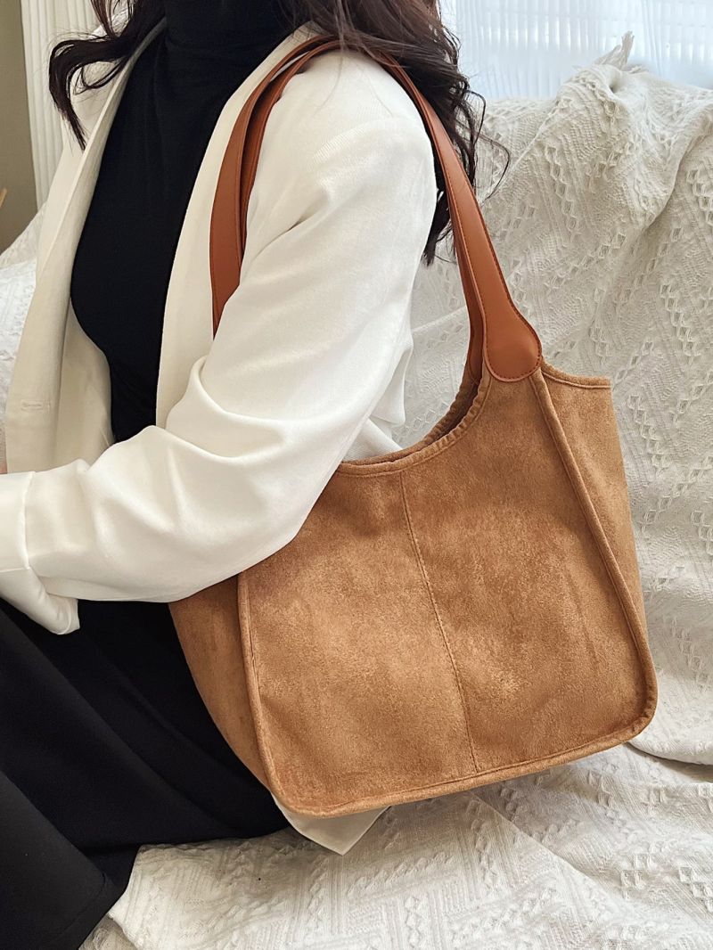 Minimalist Shoulder Tote Bag Large Capacity