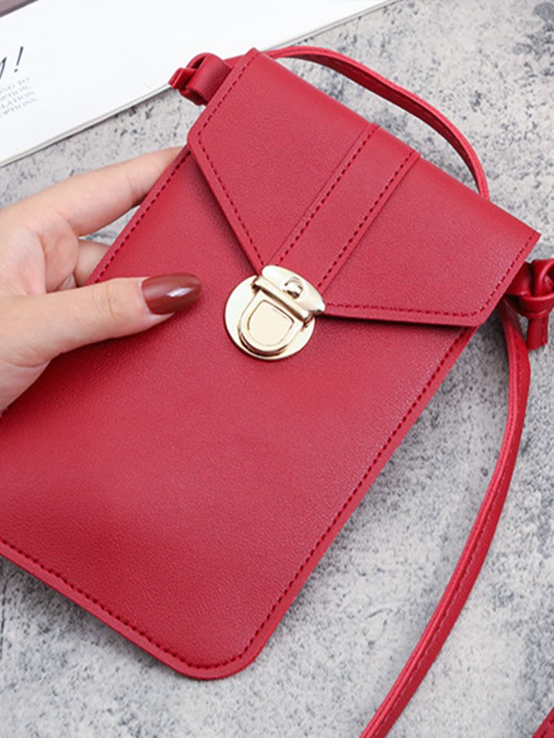 Women Bag Soft Wallet Touch Screen Cell Phone Purse Crossbody Shoulder Strap Handbag